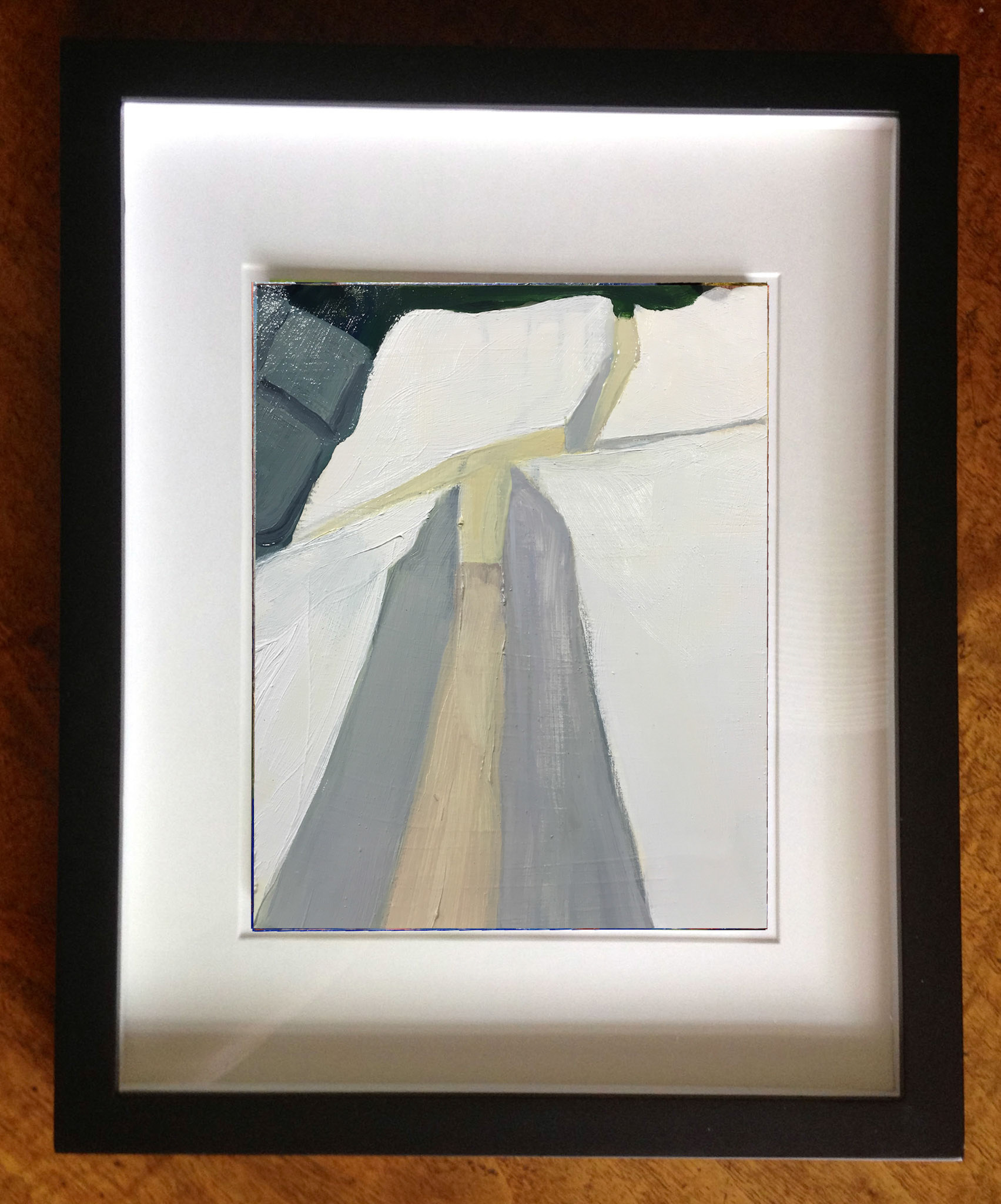 "Cretto III" Oil On Foam Core Panel, 4.5" x 6", 2015 