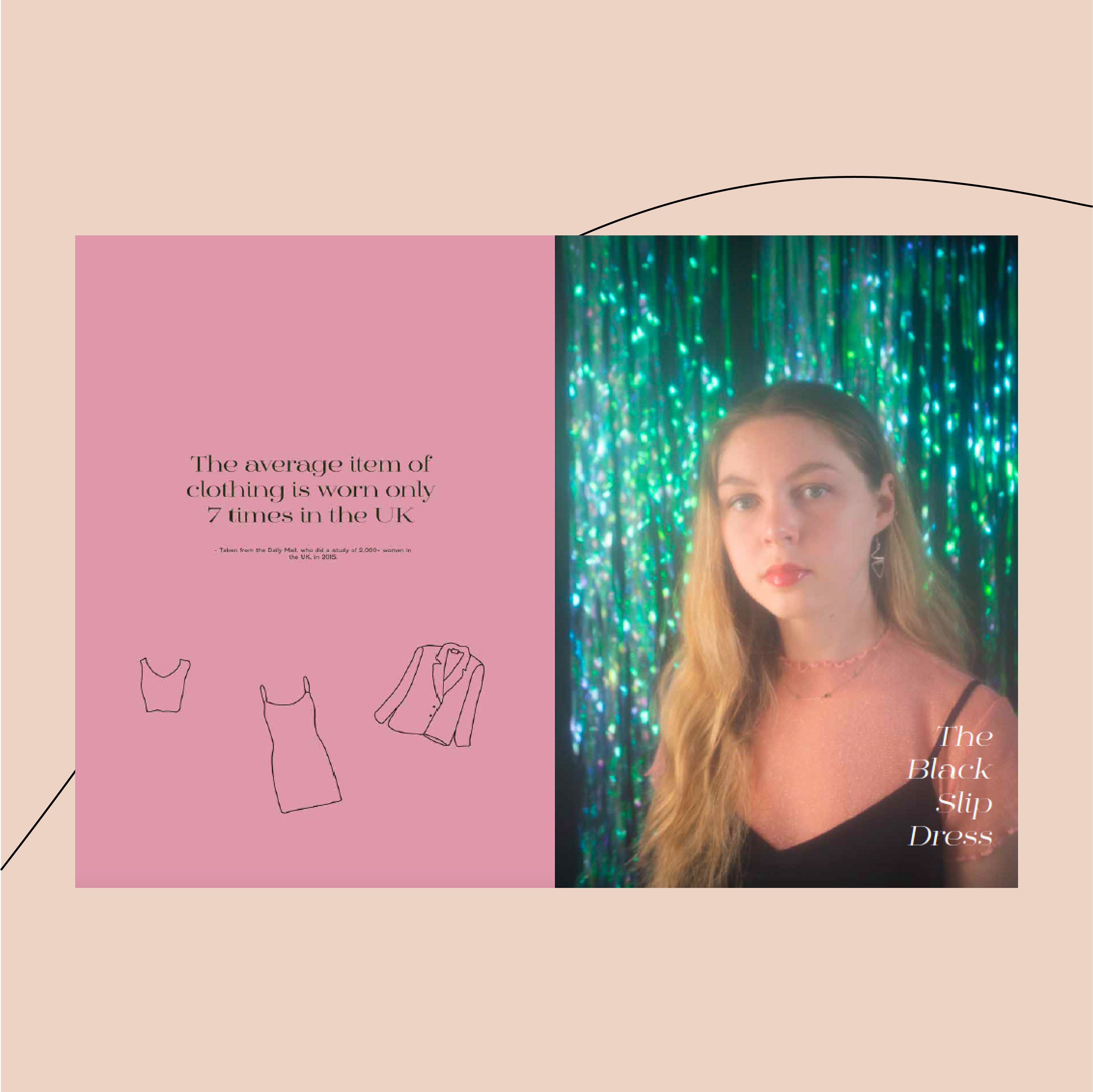 A double spread from the Reuse section of Capsule Magazine