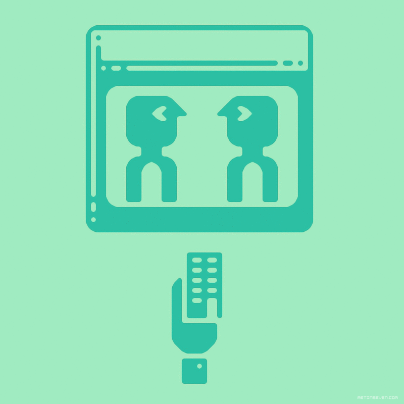 animated, gif, moving, illustration, tv, remote control, graphic, flat, television, stylized, loop, cycle, repeating