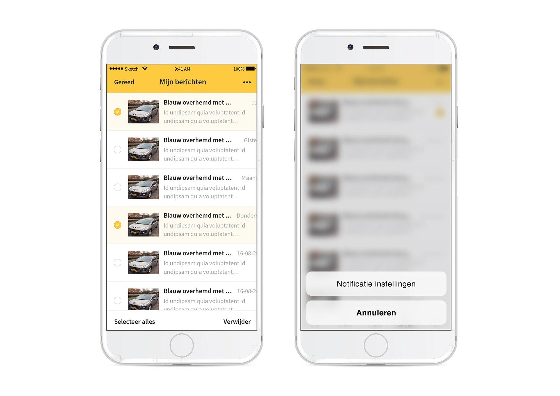 Speurders.nl App Design Concept by Milan Houter