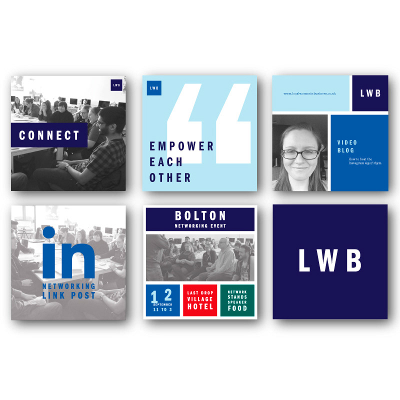 Lindsey l ahmet graphic designer social media design services image