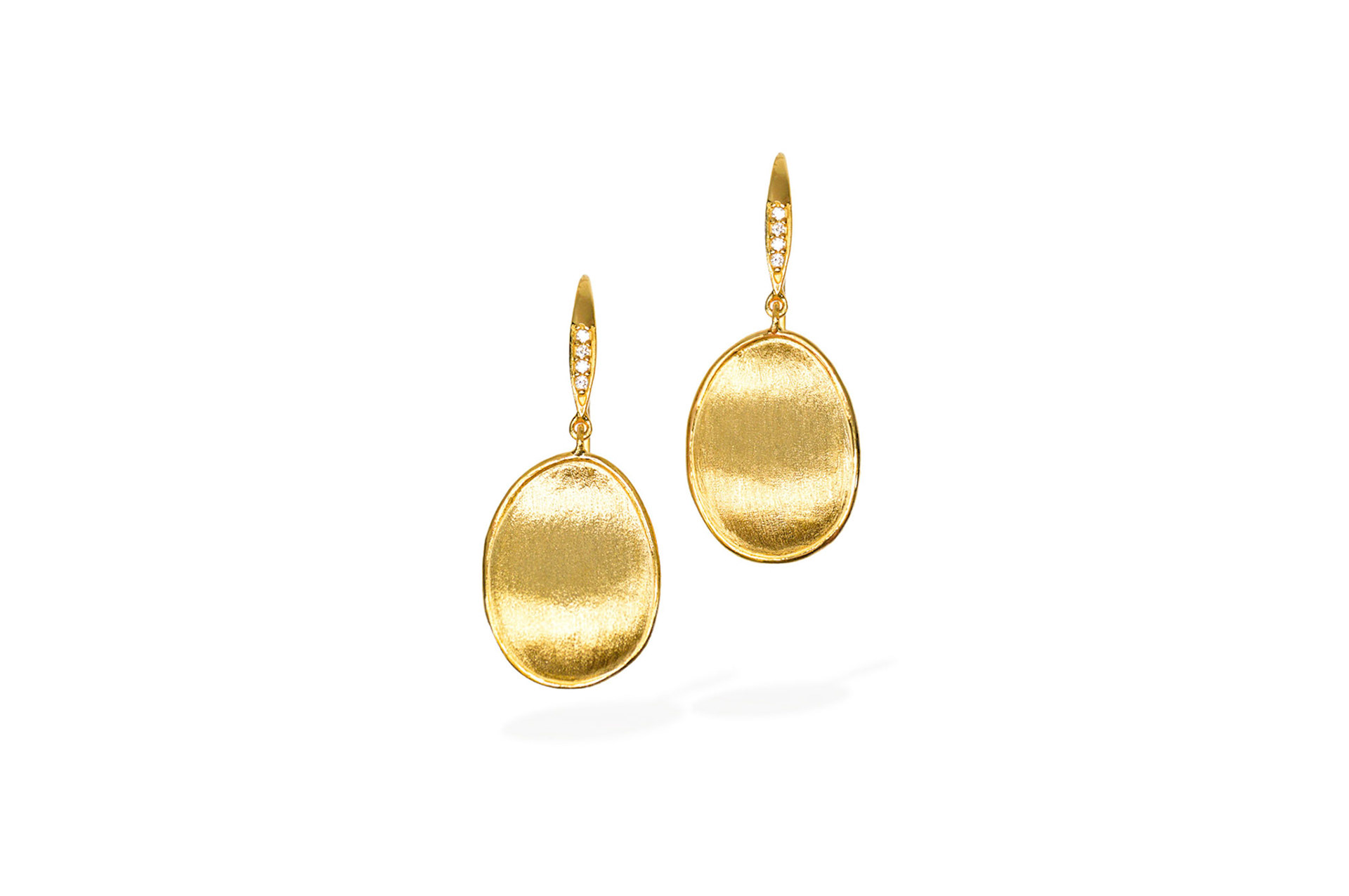 Sia Shafer gold earrings Product retail photography