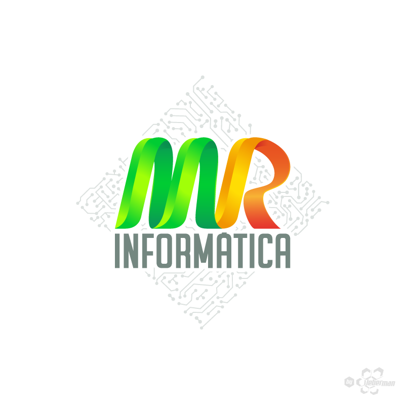 Logotipo padrão de MR Informática por Cleberman