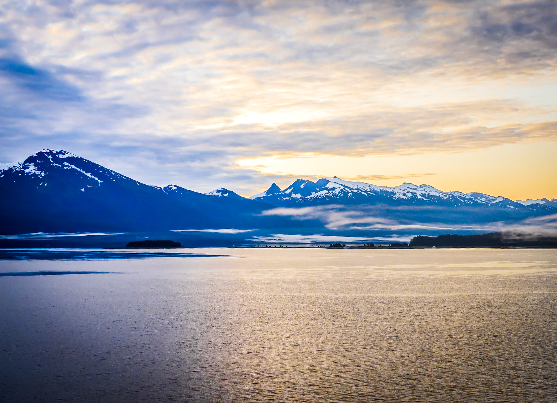 Endicott Arm Shoreline from the Celebrity Millennium