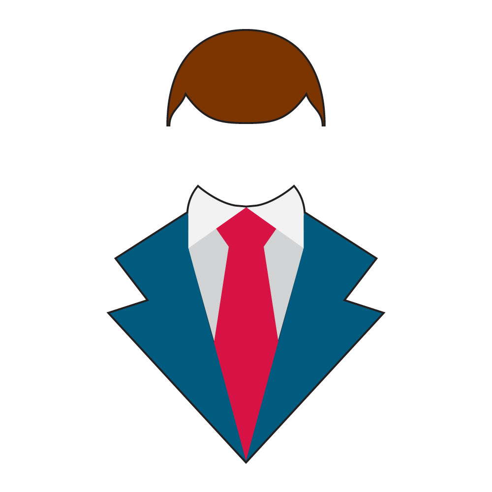 Logo for a suit consultant for men