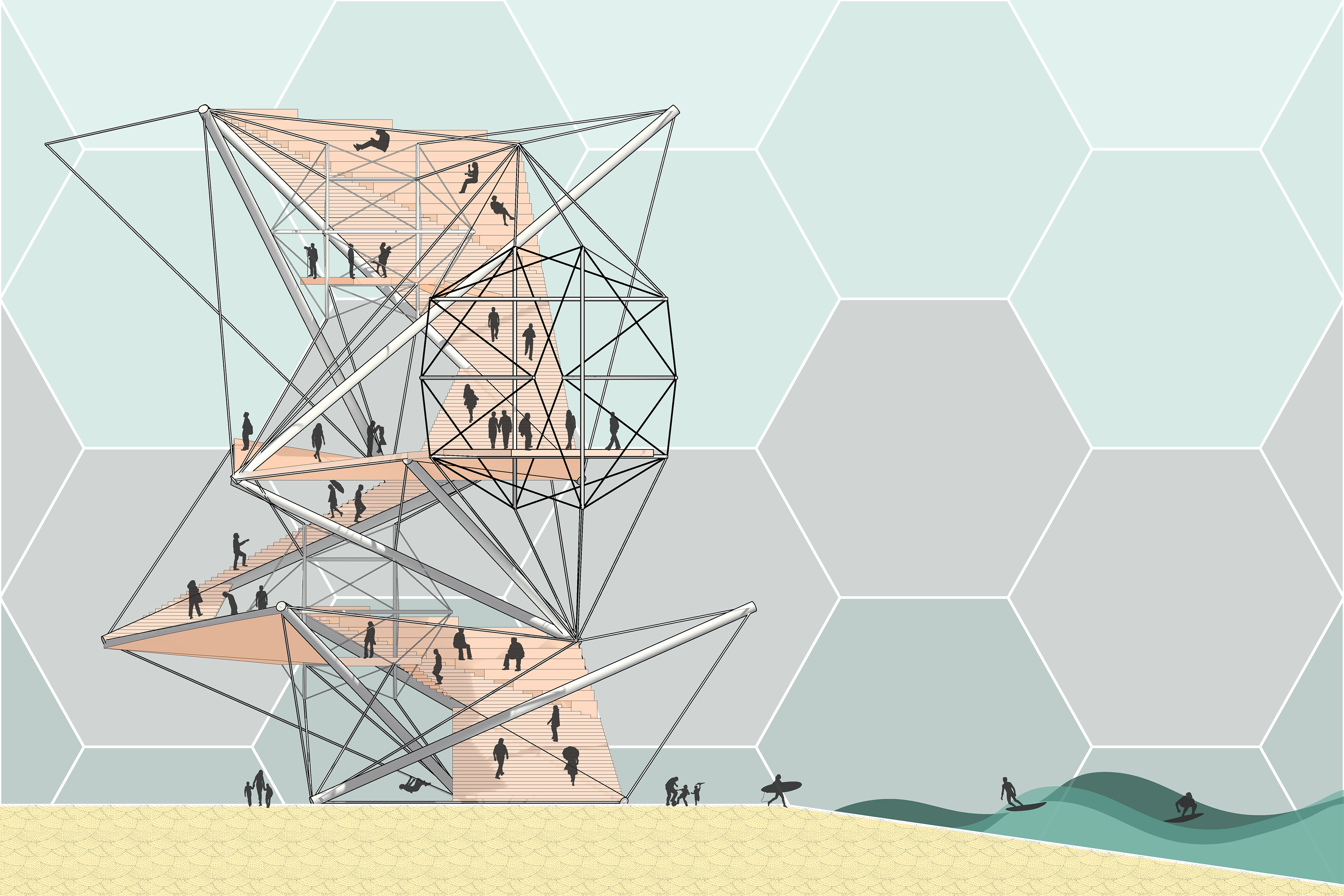 Matthew Casaverde Tensegrity Tower