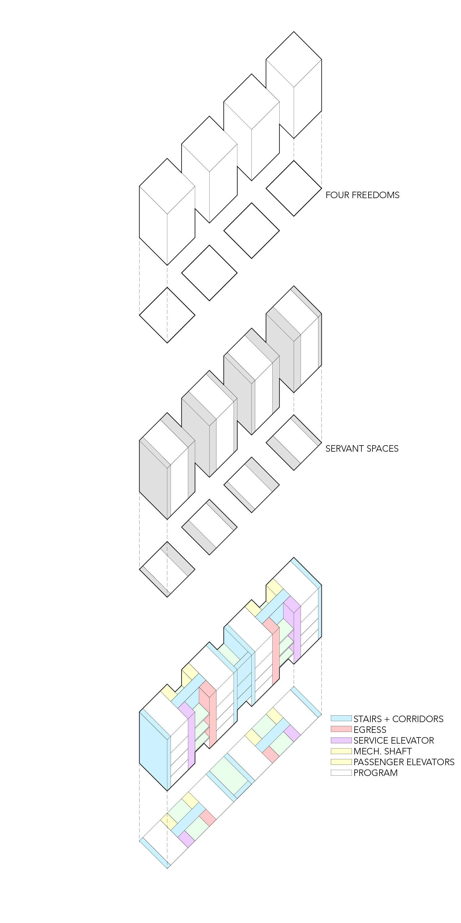 Massing + Program Diagram