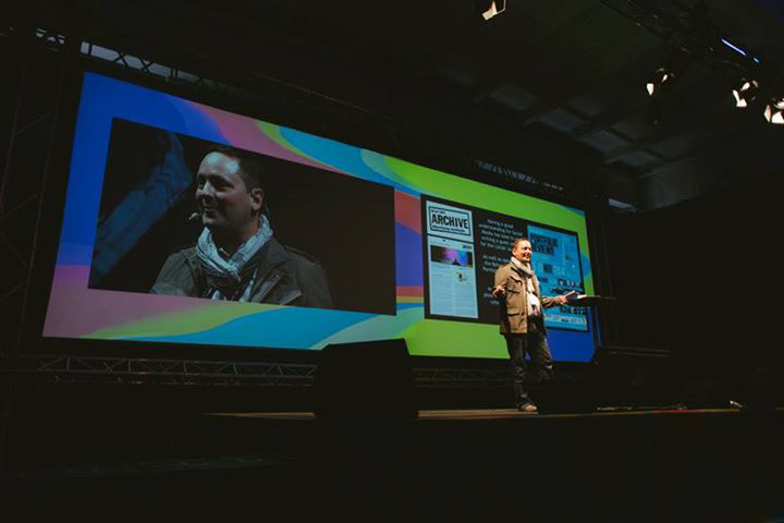 Speaking at the What's Next? Conference in Vilnius, Lithuania.