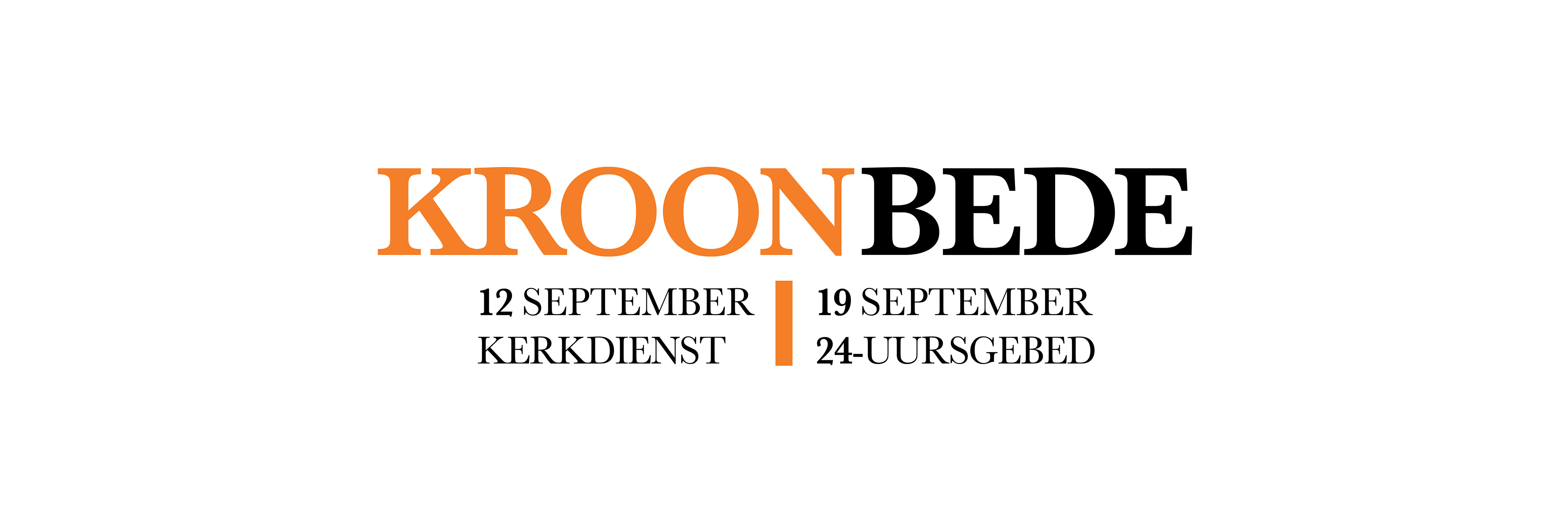 Kroonbede banner by studio LAB-f