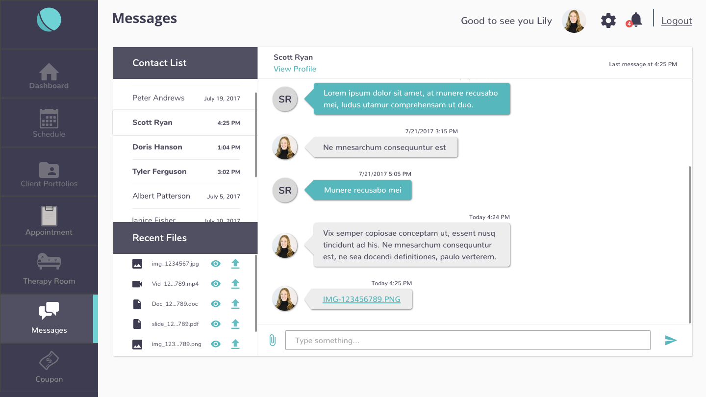 Chat Page (Desktop) #4 [FULL]