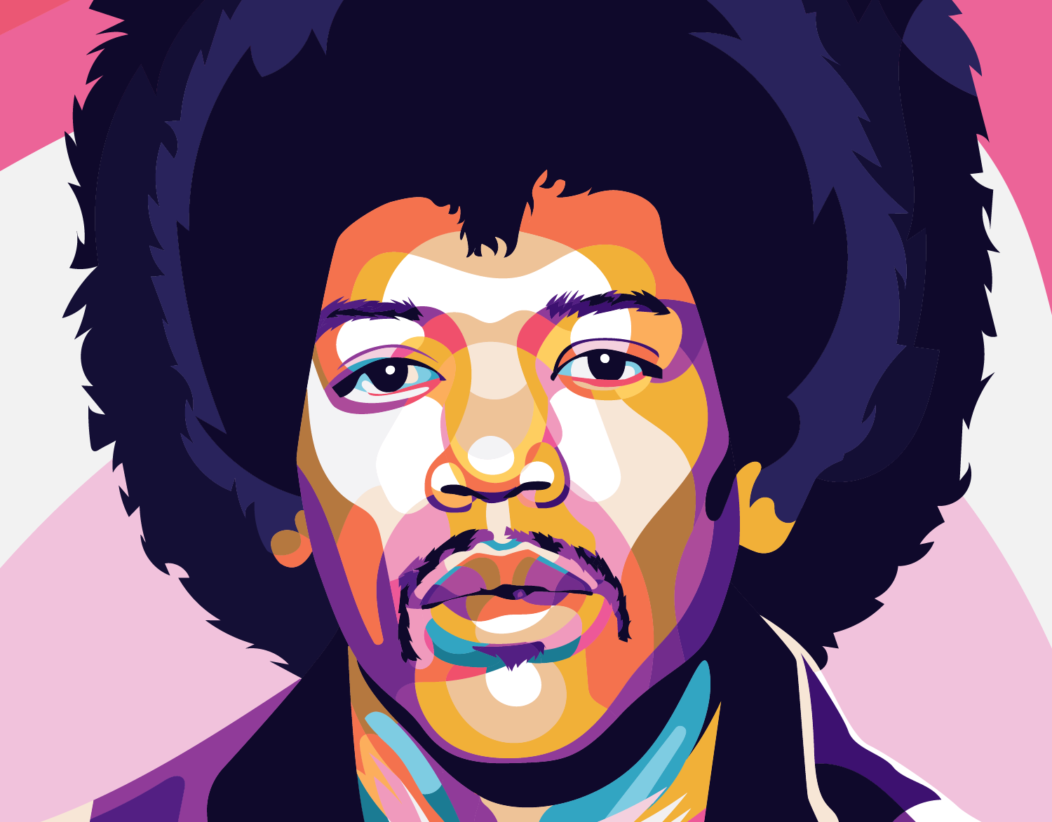 Mark Waterhouse Design & Animation - Jimi Hendrix