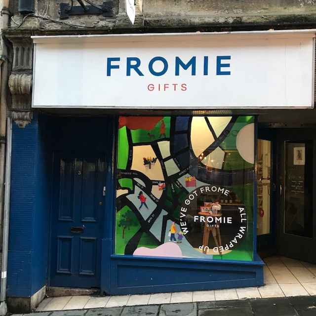 Fromie Gifts shop in Frome