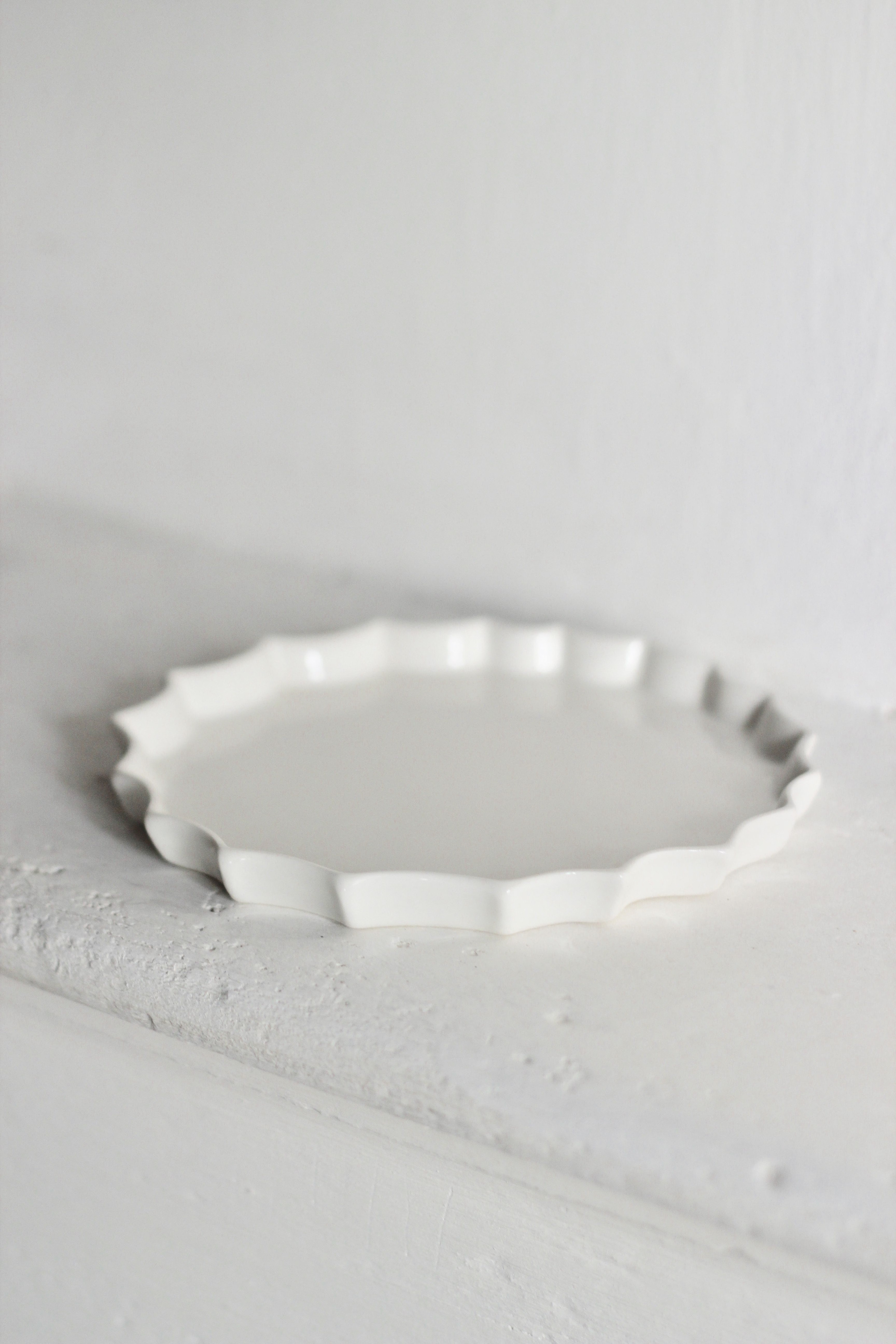 Assiette 'Canelée' - Porcelaine - 18,50€