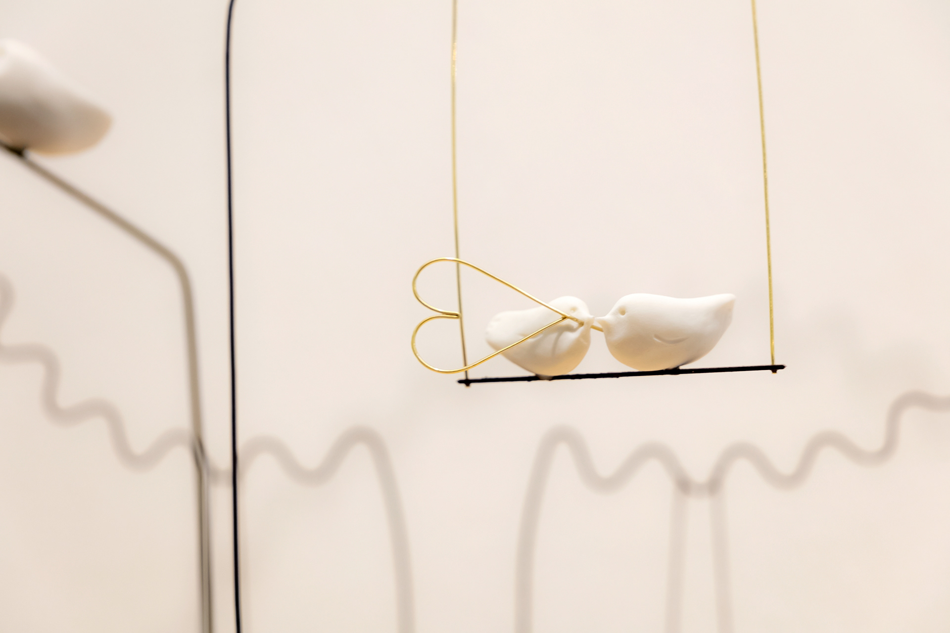 Détails Sculpture 'UN COEUR POUR DEUX' - 55€
