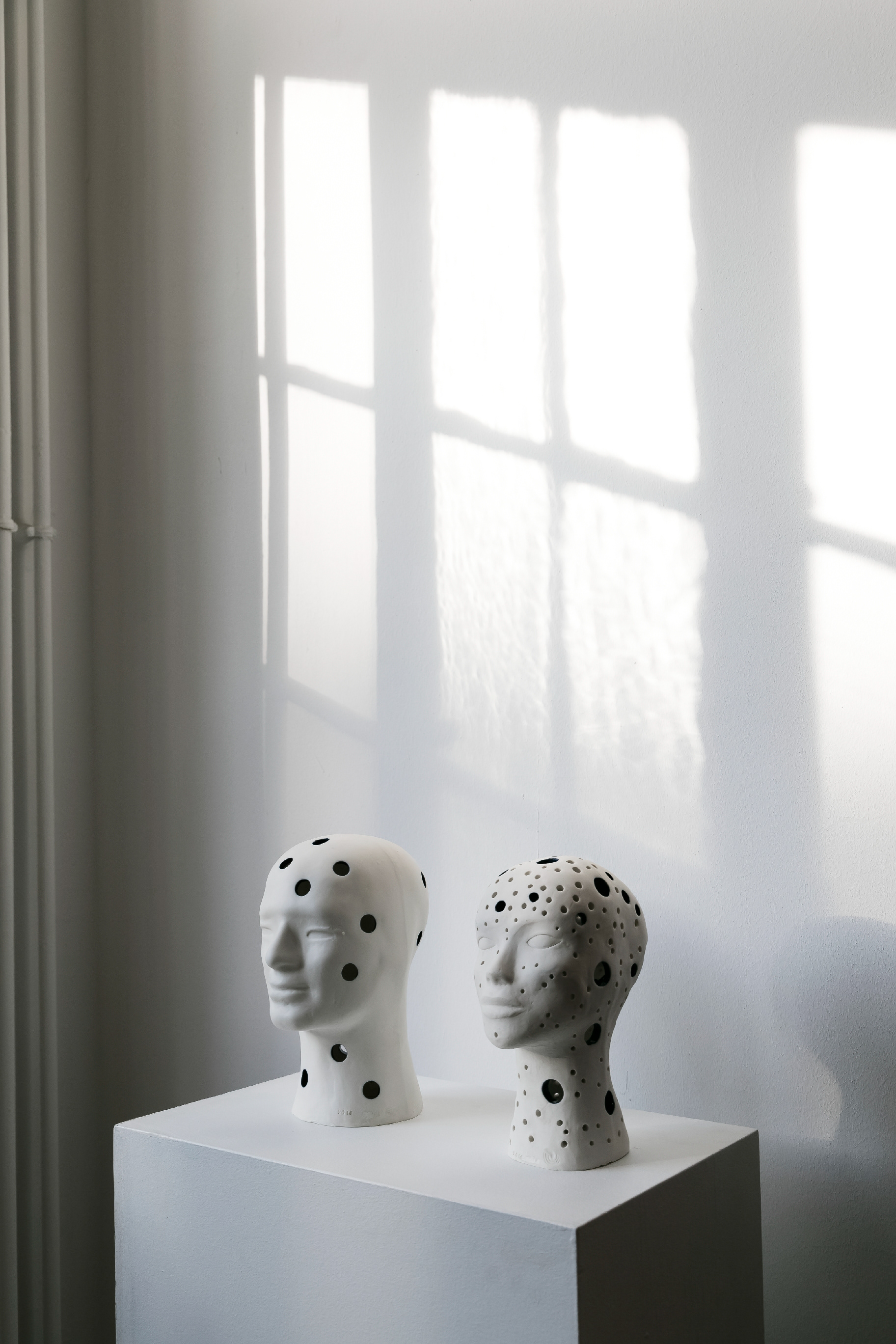 Sculptures Série Oxygène en porcelaine Pièce unique 700€