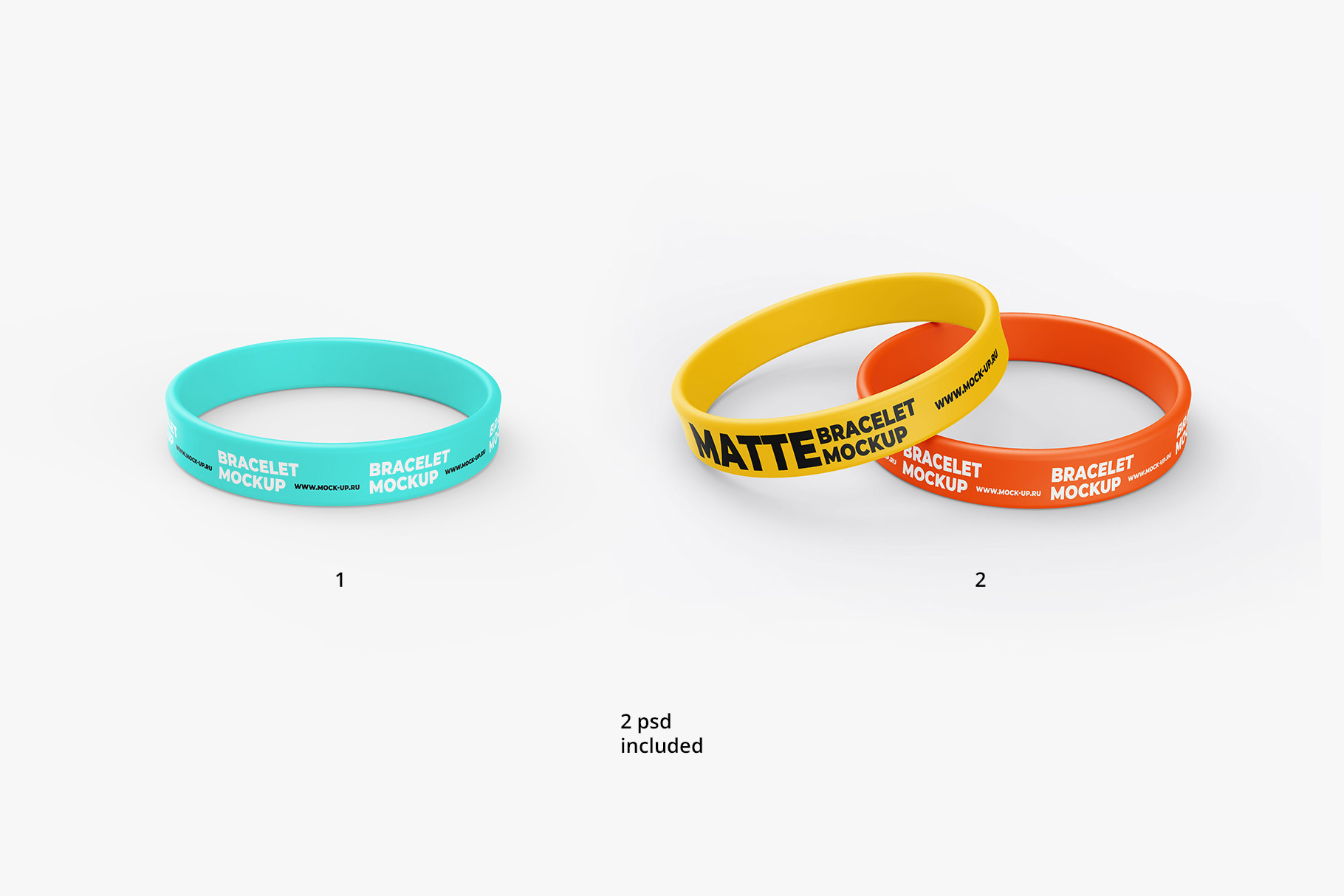 Download Exclusive Product Mockups - Thin Bracelet / Wristband mockup