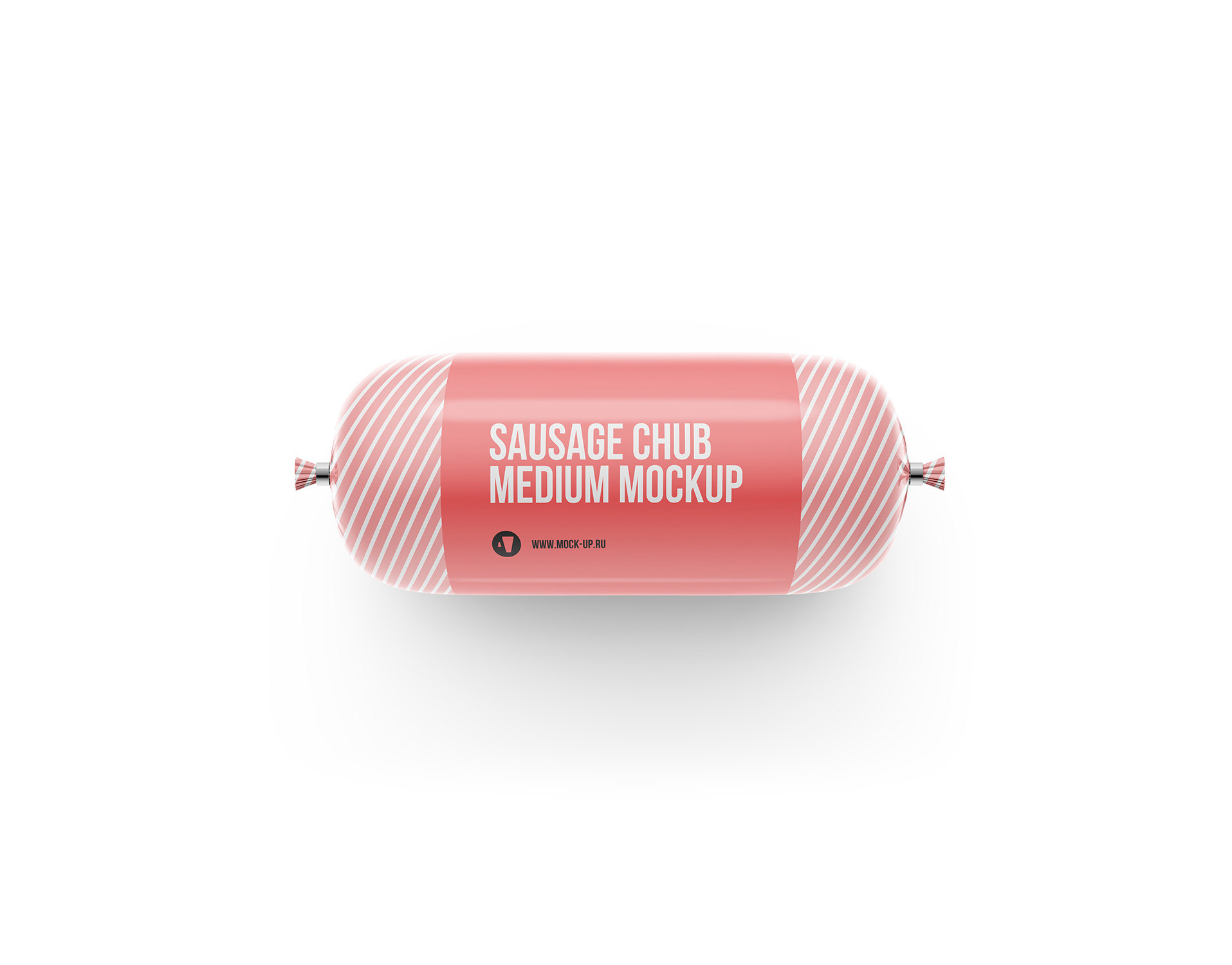 Download Exclusive Product Mockups Sausage Chub Medium