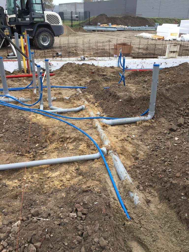 Verhallen Grondverzet rioolwerk