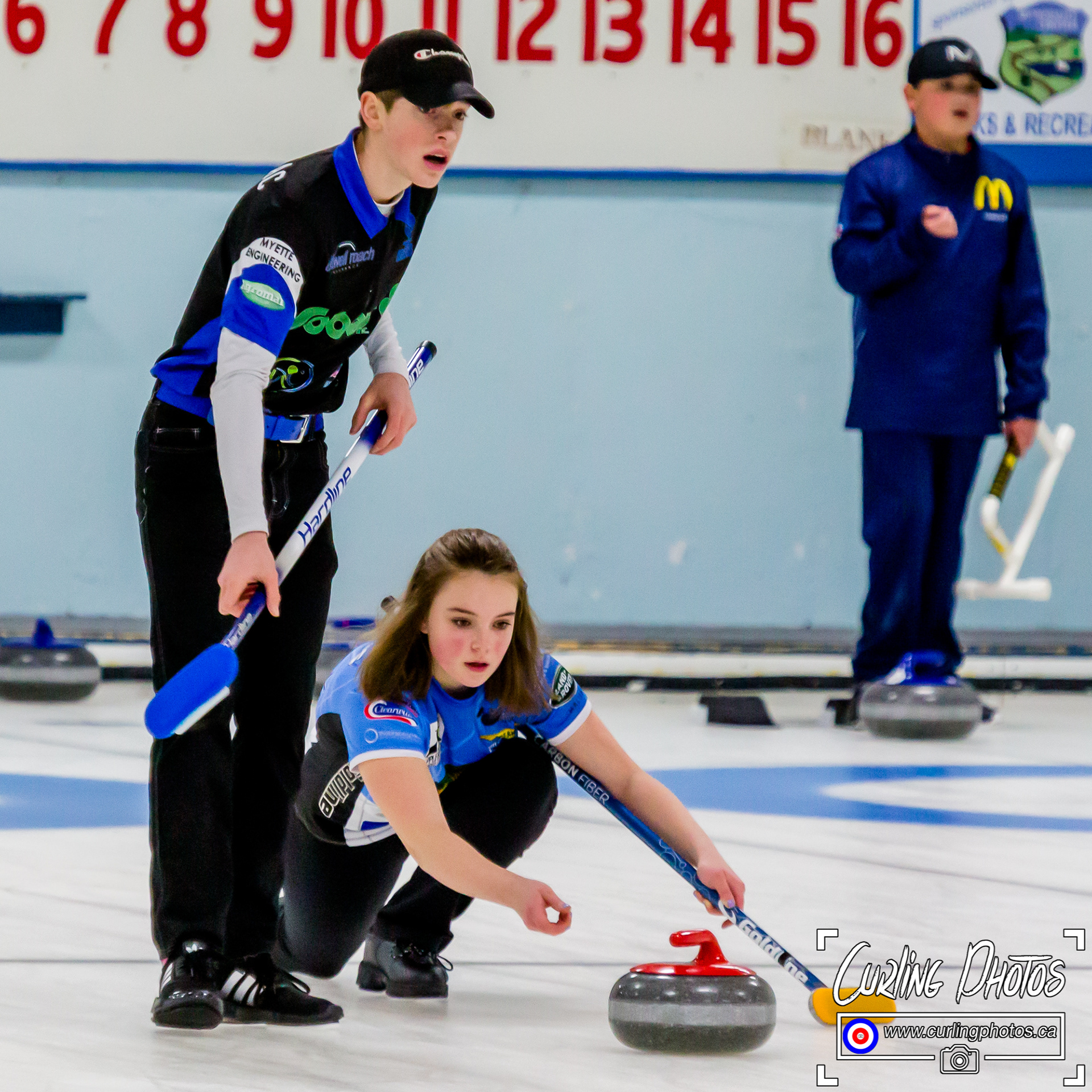Curling Photos Jr Mixed Doubles Spiel Jan 4, 2020 215pm