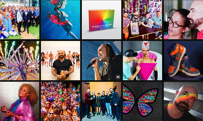 A history of creative director, producer, designer and author Markham Lane from 2017 through to 2021.