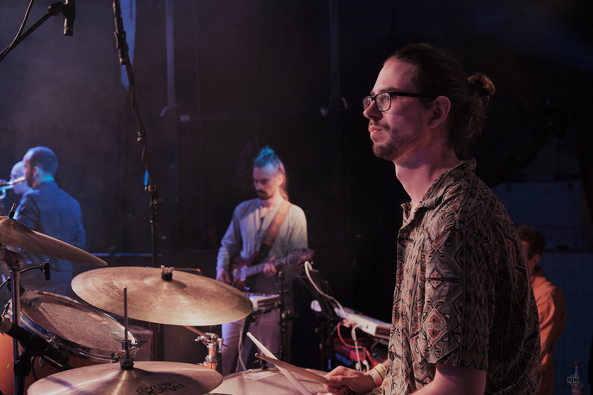 Stefan Schulz-Anker an den Drums