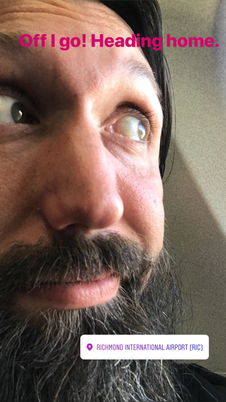 Anticipating home.
