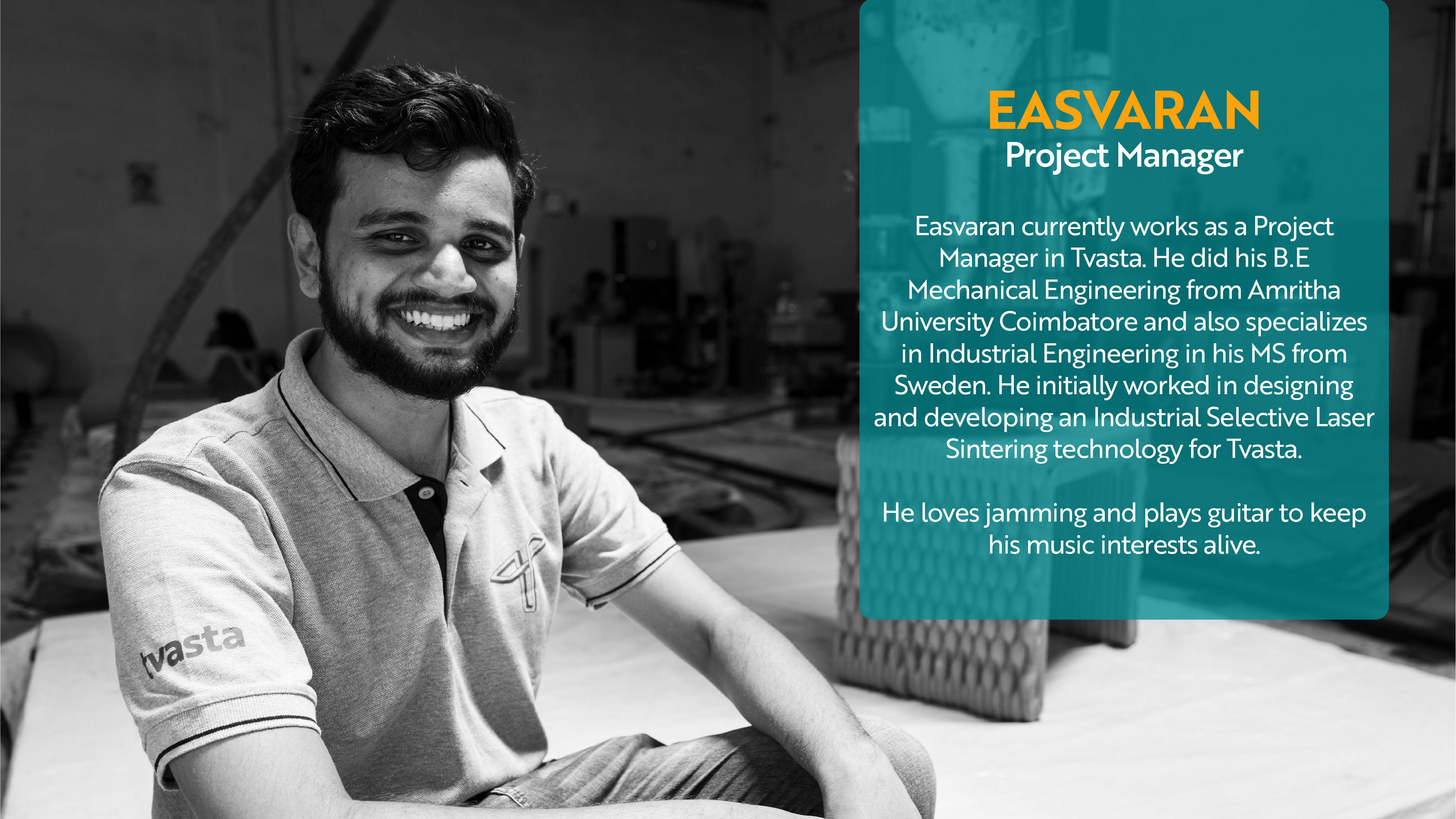 Easvaran - Project Manager