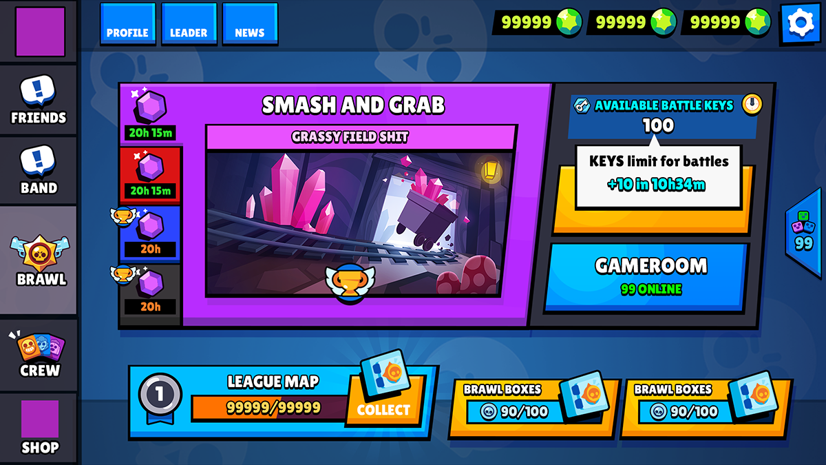 Phillip Lockwood - BRAWL STARS UI/UX