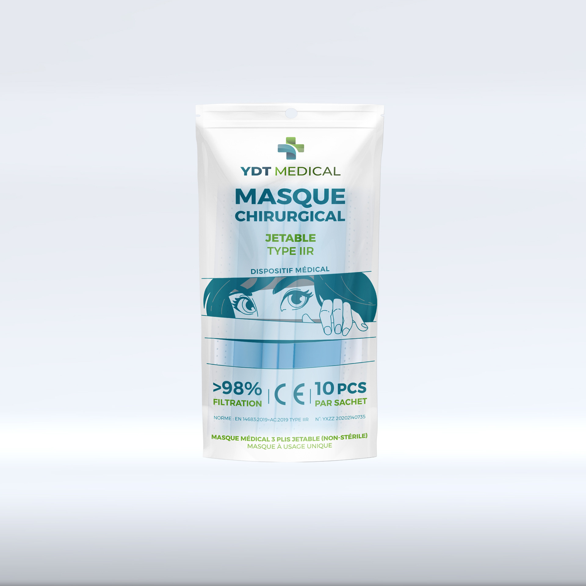Facial Mask Packaging Design Concept