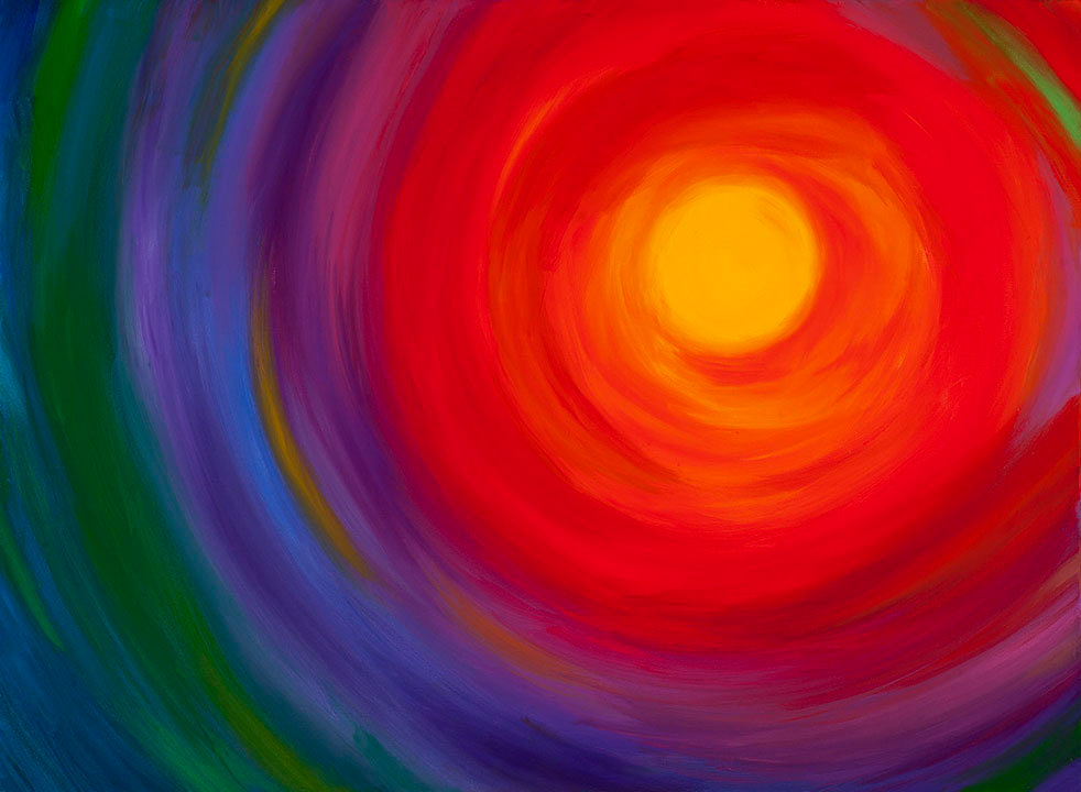 "Solar Ripples" Oil NFS