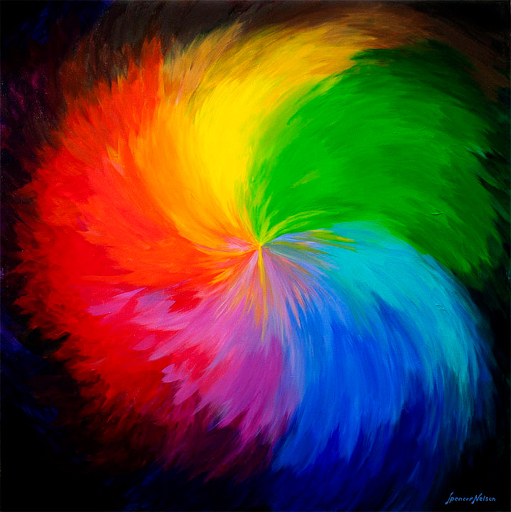 "Colors in Motion" Oil 36x36 $576