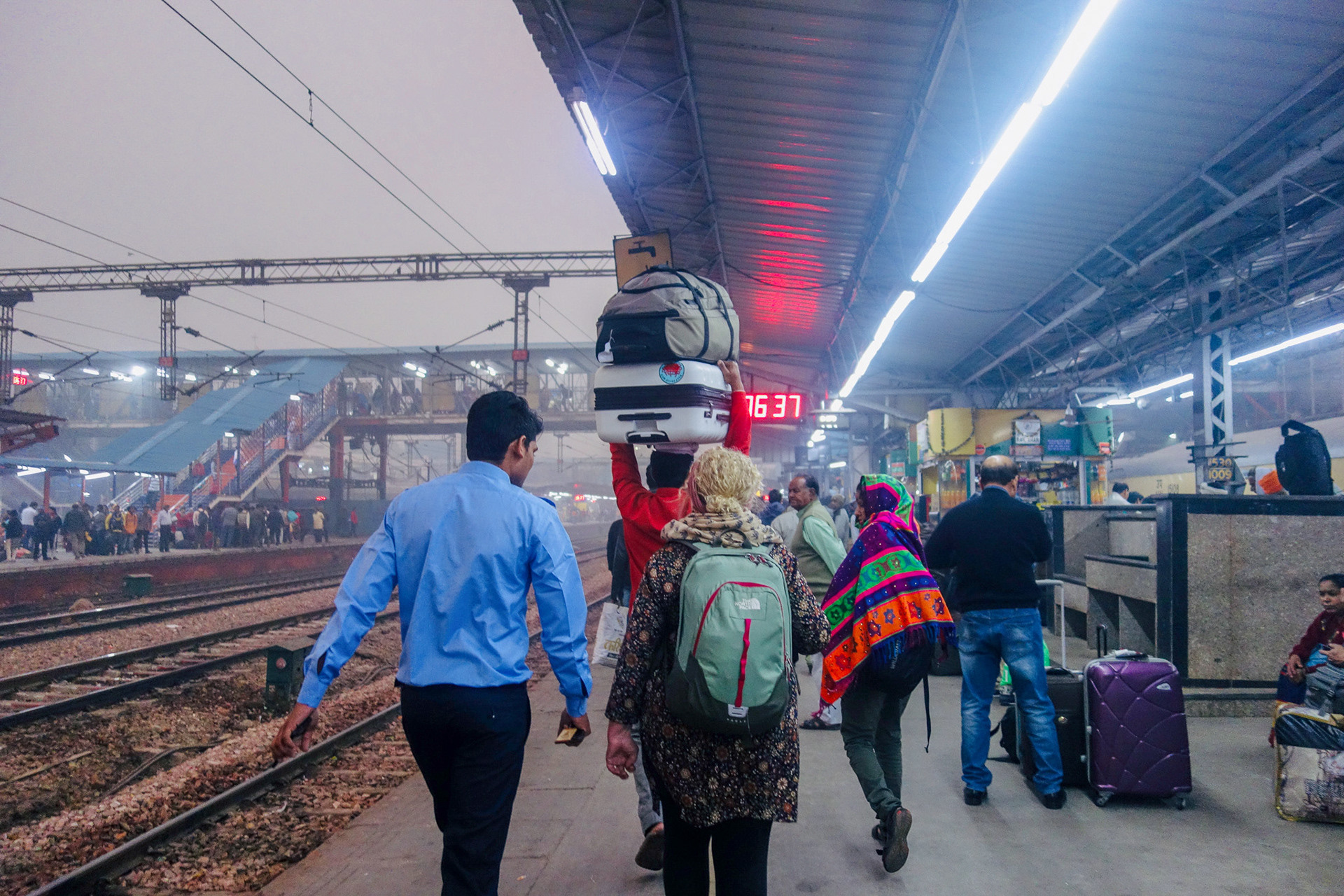 Station at Delhi