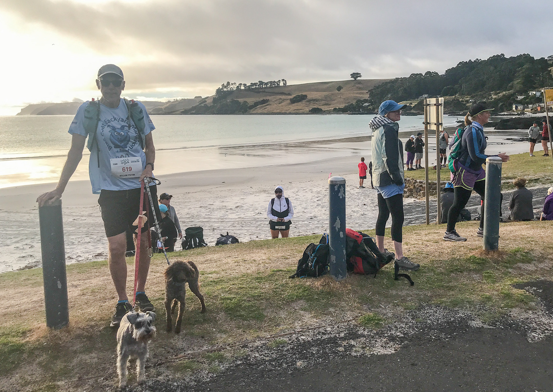 Start  Gone Nuts race, Boat Harbour, Tas