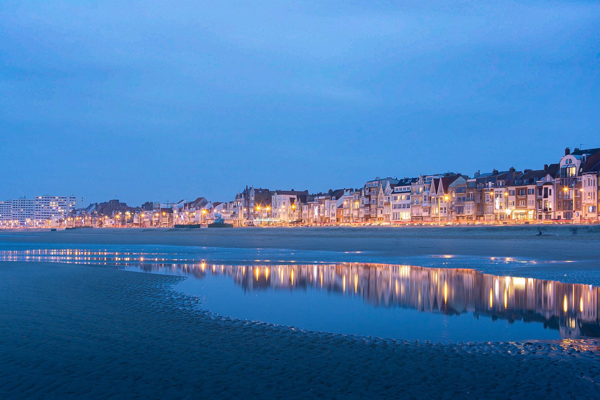Malo-Les-Bains, le soir