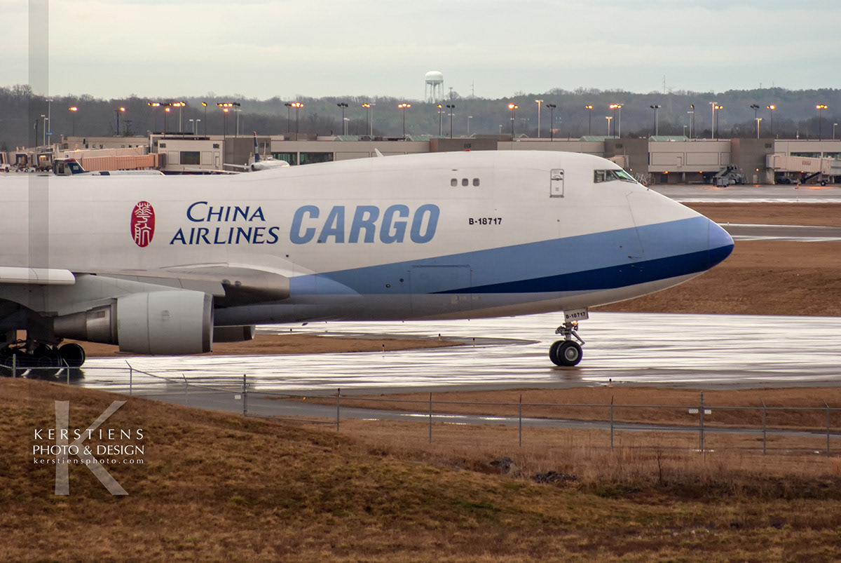 China Airlines Cargo - Boeing 747-409F - B-18717 - Nashville International Airport (KBNA)
