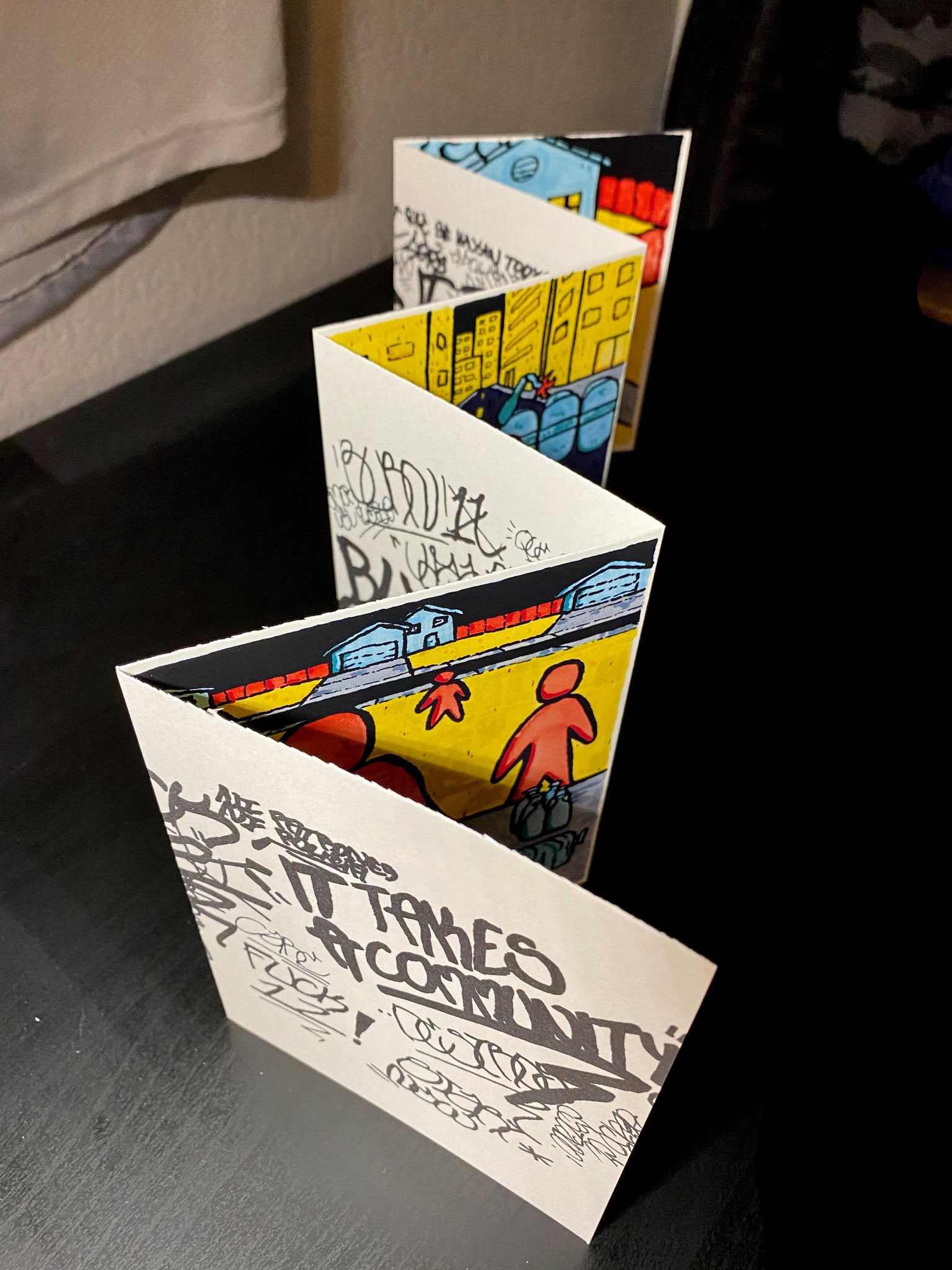 Accordion zine
