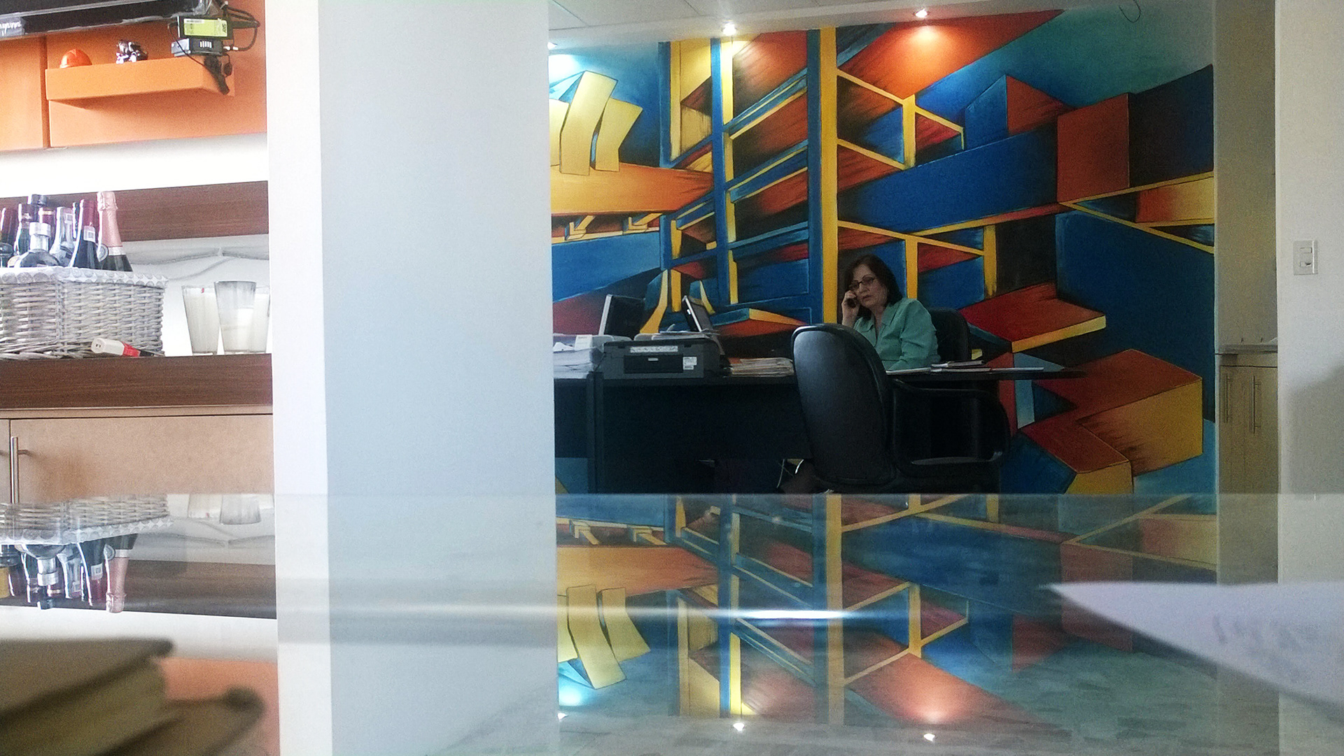 Jose Mayan Quintos / Design and Arts - Office Interior Murals
