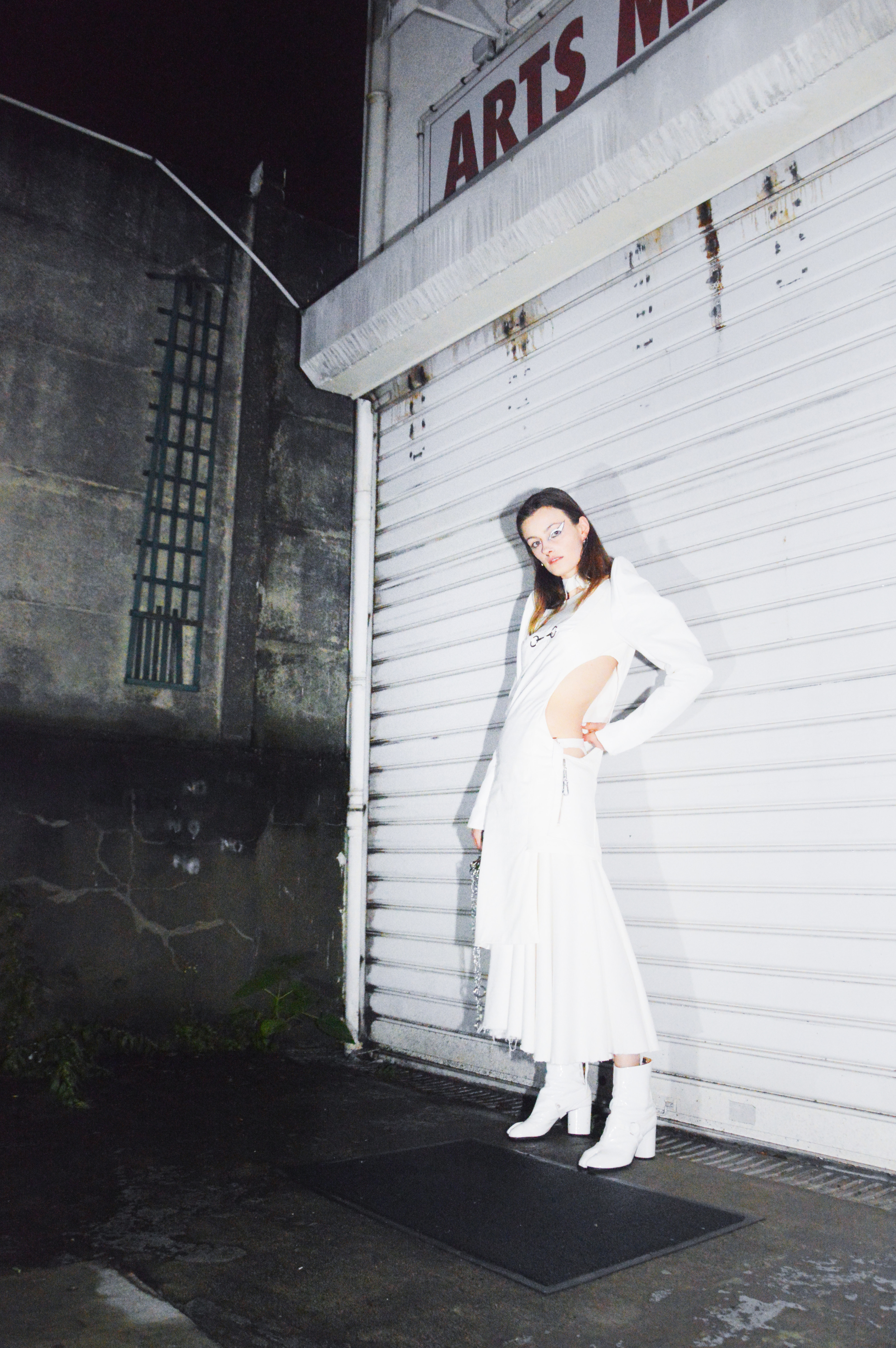 Designed by Martin Malrieux Gérard / Model : Marine Lemonnier / MUA : Beryl Caillault