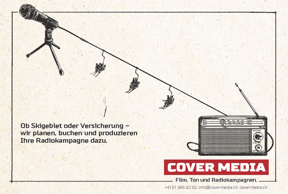 CoverMedia Anzeigen Skigebiet oder Versicherung