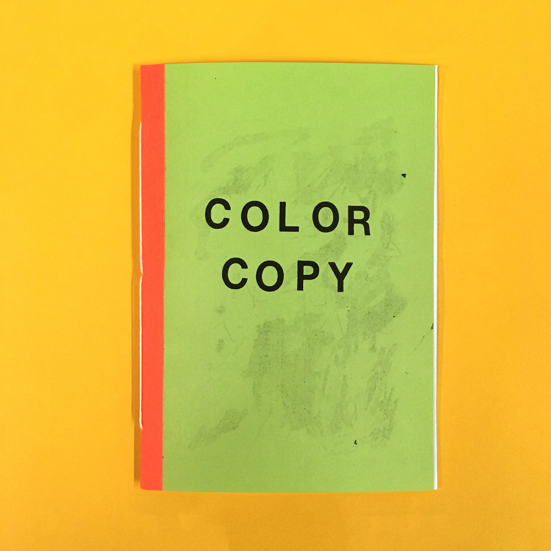 "Color Copy Zine" Xerox, 2020