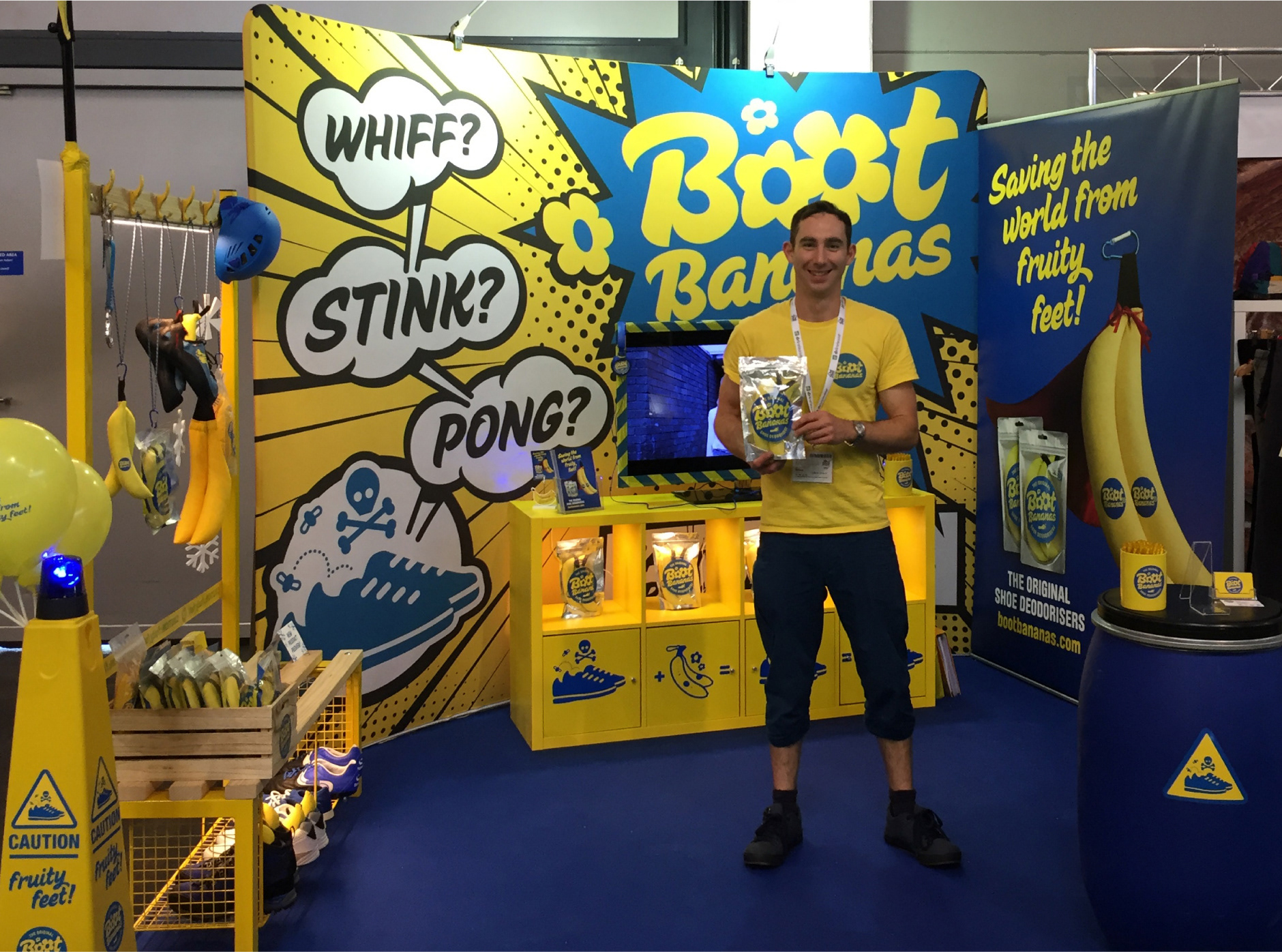 Boot Bananas brand identity and packaging design by Peter Gibbons