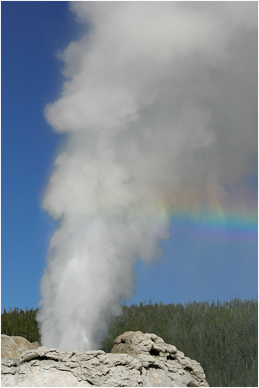 Castle Geyser, Upper Geyser Basin, Yellowstone NP