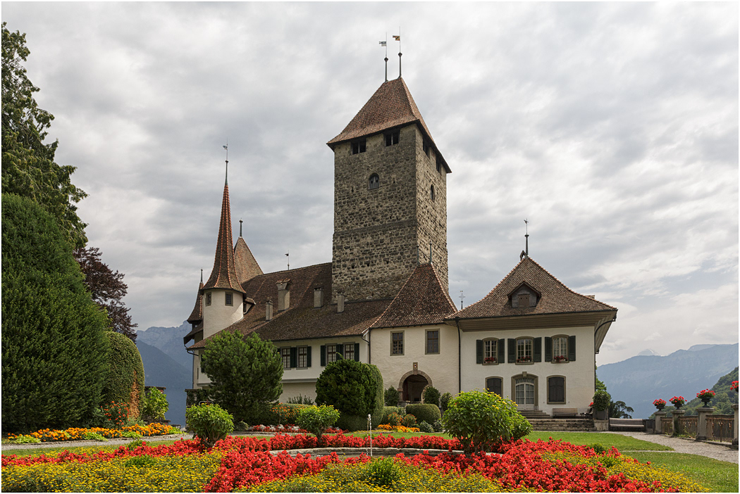 Schloss Speiz from the gardens