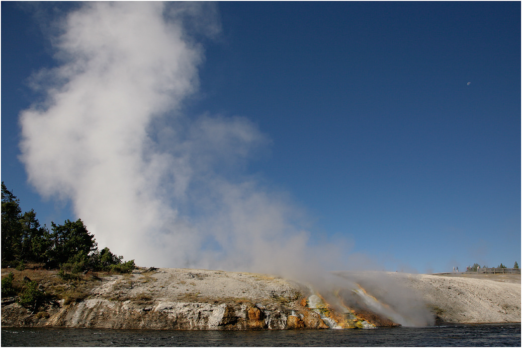 Firehole River, Midway Geyser Basin, Yellowstone NP