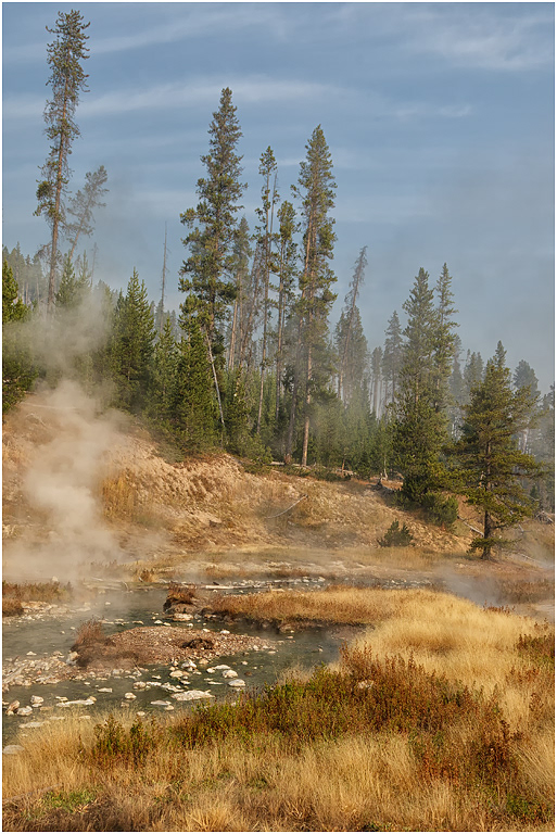 Obsidian Creek, nr Mammoth, Yellowstone