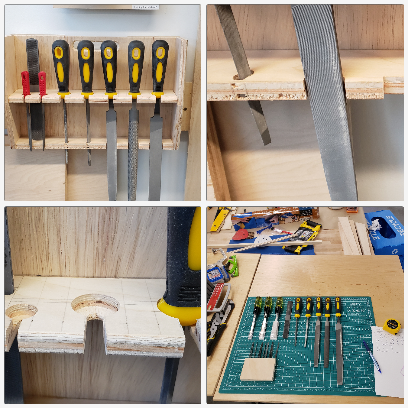 Hand File Holder