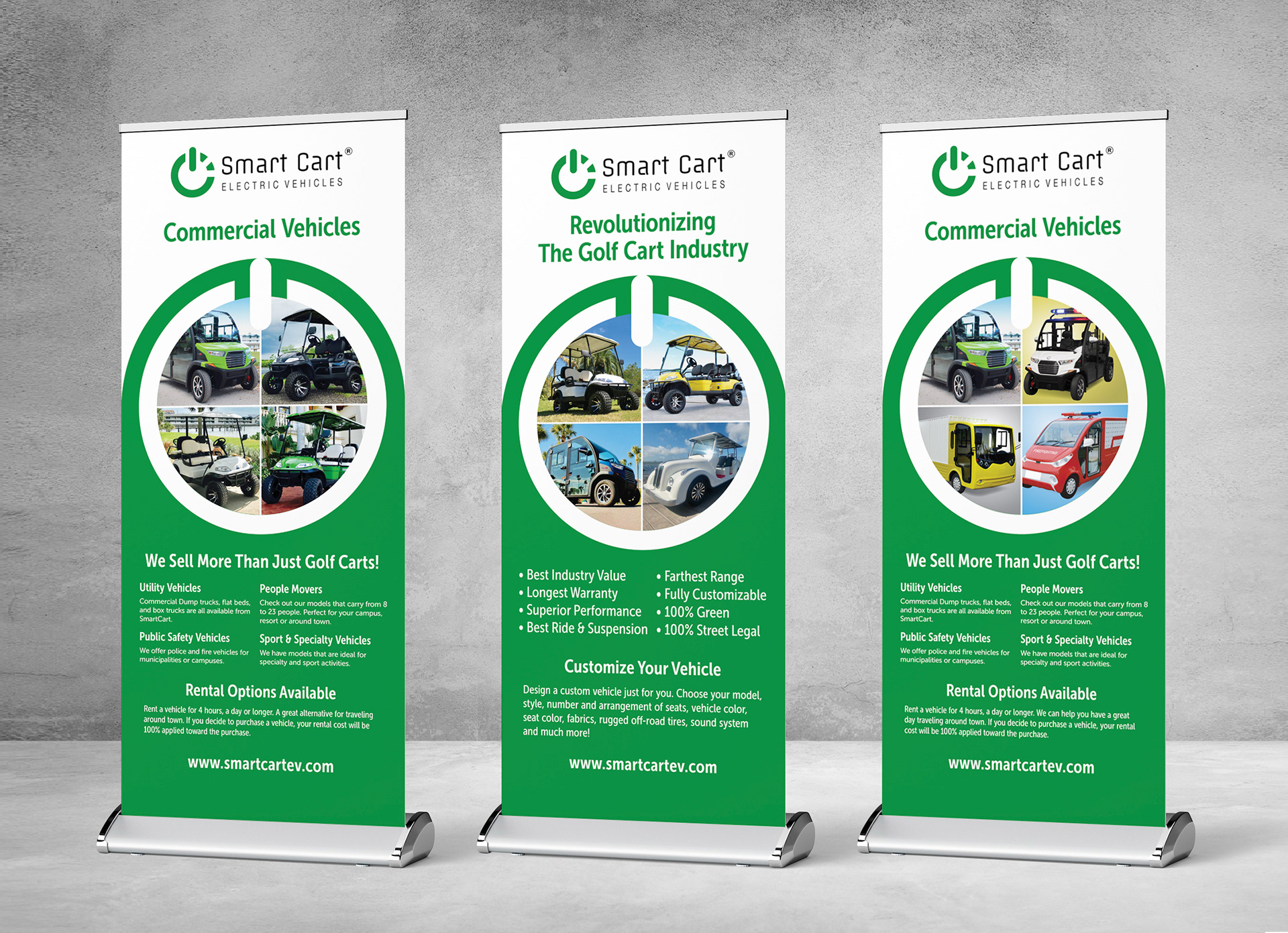 Smart Cart EV Panels