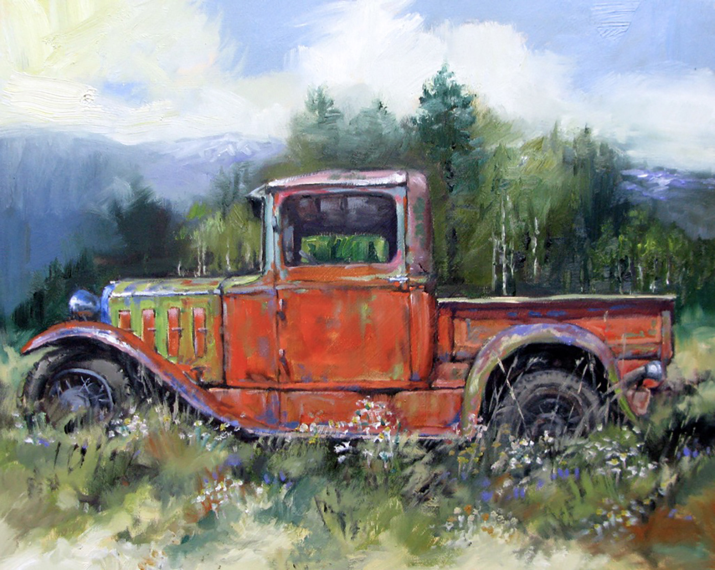 Western Fine Art Gallery Paintings of American Indians, Classic Cars ...