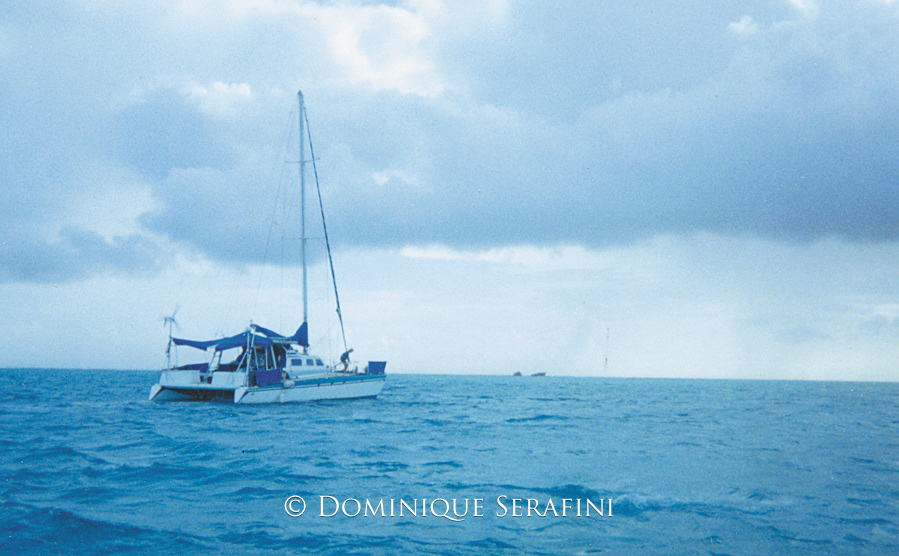Las Aves aboard Blue Manta