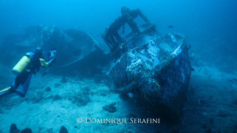Seaquarium Tugboats, Curacao by Dominique Serafini